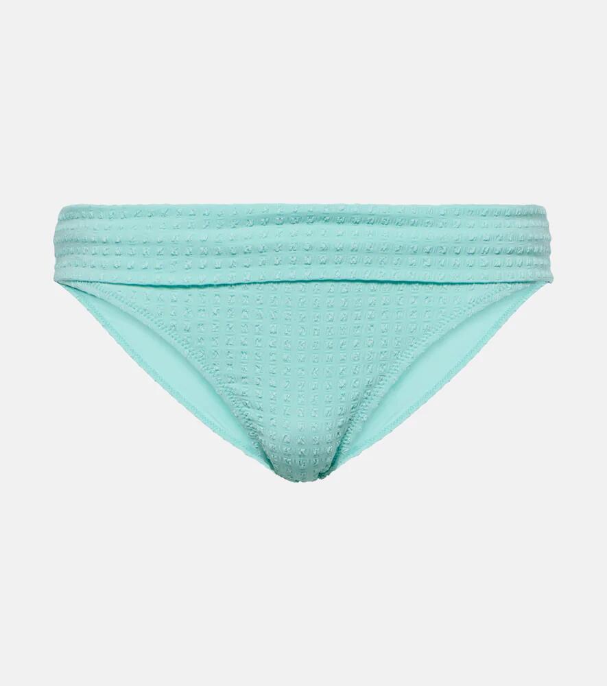 Heidi Klein Great Thatch mid-rise bikini bottoms Cover