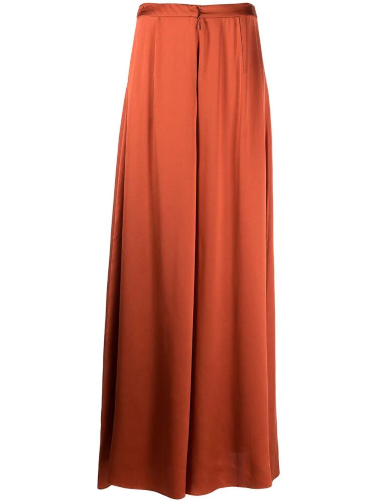 VOZ high-waist wide-leg trousers - Red Cover