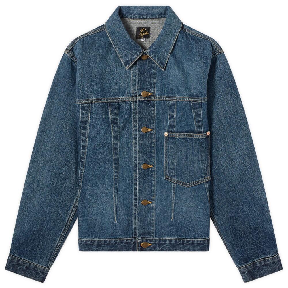 Needles Men's Darts Denim Jacket in Indigo Cover