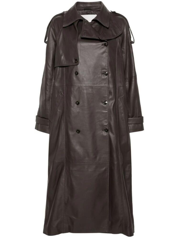 HERSKIND Lima trench coat - Brown Cover