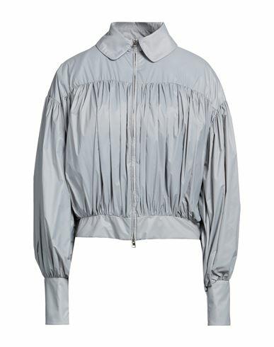 Rochas Woman Jacket Pastel blue Polyamide Cover