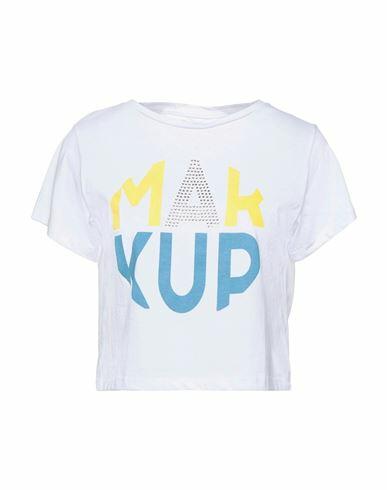 Markup Woman T-shirt White Cotton Cover