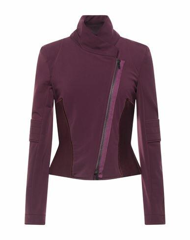 High Woman Sweatshirt Deep purple Polyamide, Elastane Cover