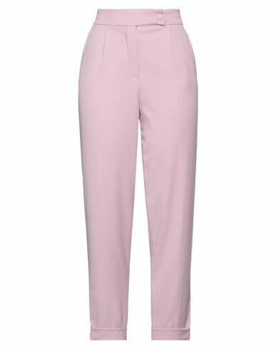 Actualee Woman Pants Lilac Polyester, Viscose, Elastane Cover