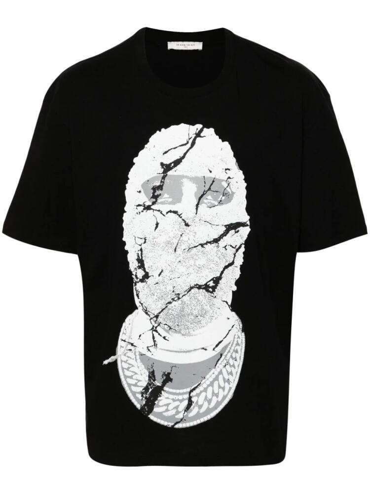 Ih Nom Uh Nit Marble Mask T-shirt - Black Cover