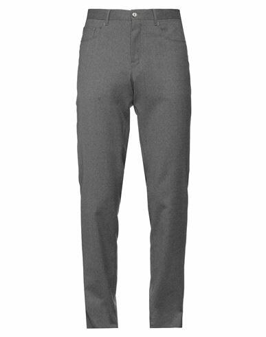 Pt Torino Man Pants Grey Virgin Wool, Polyester, Elastane Cover