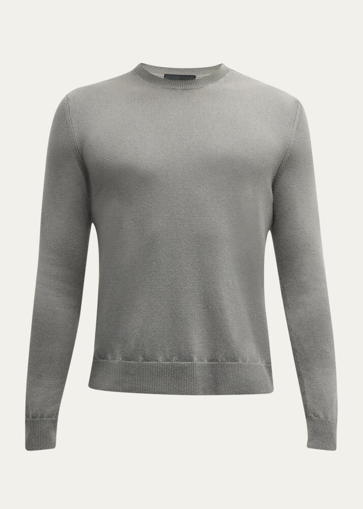 Iris Von Arnim Men's Stonewashed Cashmere Crewneck Sweater Cover