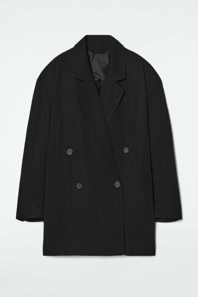 COS OVERSIZED DRAPED DOUBLE-BREASTED BLAZER Cover