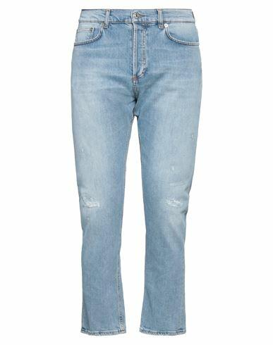 Grifoni Man Jeans Blue Cotton, Elastane, Polyester Cover