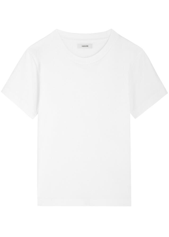 Haikure Coco Cotton T-shirt - White Cover