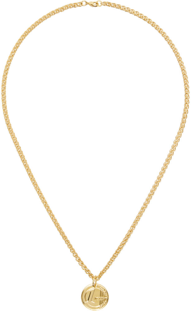 IN GOLD WE TRUST PARIS Gold 1 Euro Chain Necklace Cover