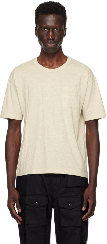 visvim Beige Ultimate Jumbo T-Shirt Cover