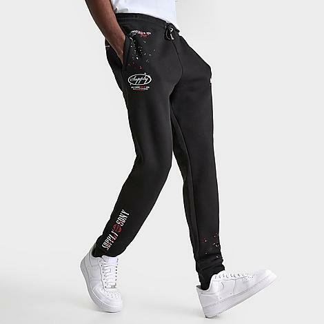 Supply And Demand Men's Hackney Jogger Pants in Black/Black Cover