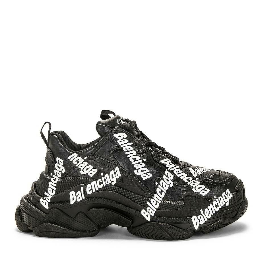 Balenciaga Logo Type Triple S Sneakers Cover