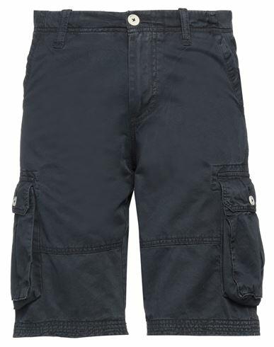 Gaudì Man Shorts & Bermuda Shorts Steel grey Cotton Cover