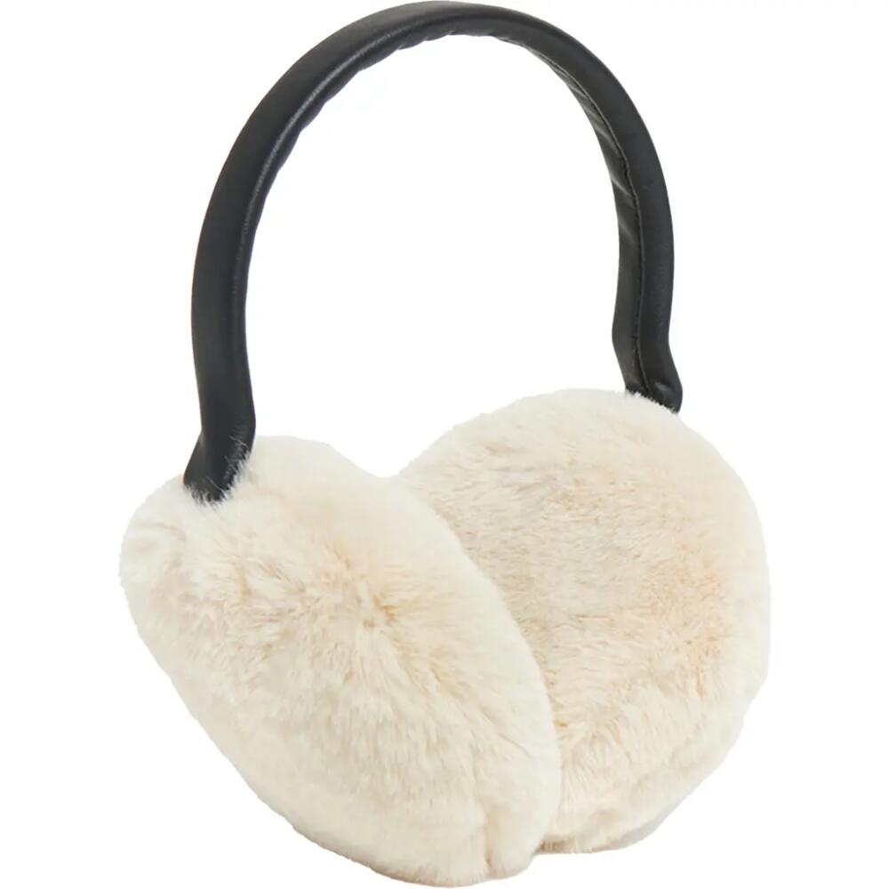 Apparis Esme Faux Fur Earmuffs in Latte Cover