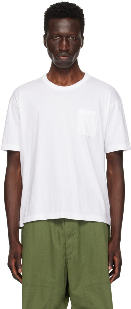 visvim White Ultimate Jumbo T-Shirt Cover