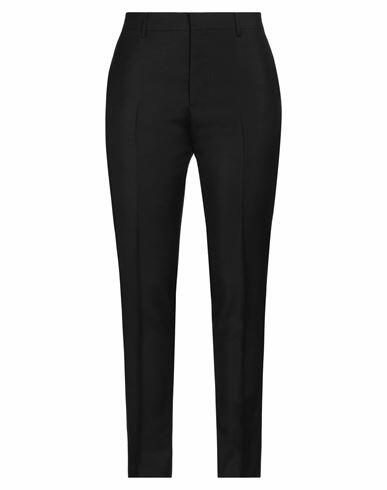 Ami Alexandre Mattiussi Woman Pants Black Mohair wool, Wool Cover