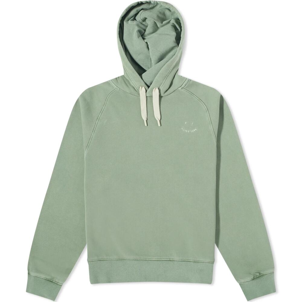 Paul Smith Men's Happy Popover Hoodie in Green Cover