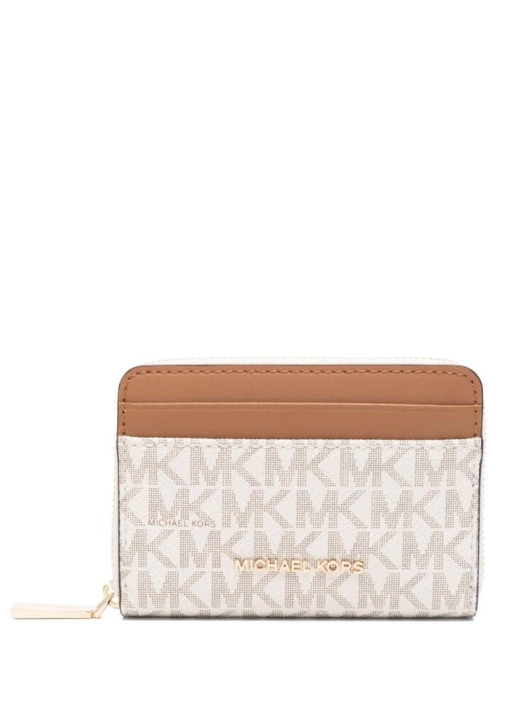 Michael Kors Jet Set wallet - Neutrals Cover