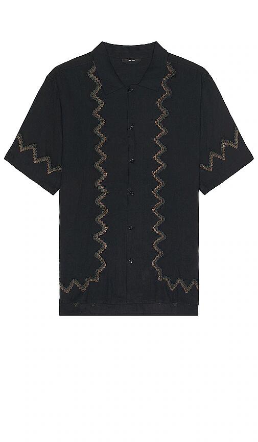 NEUW Curtis Short Sleeve Ravi Shirt in Black Cover