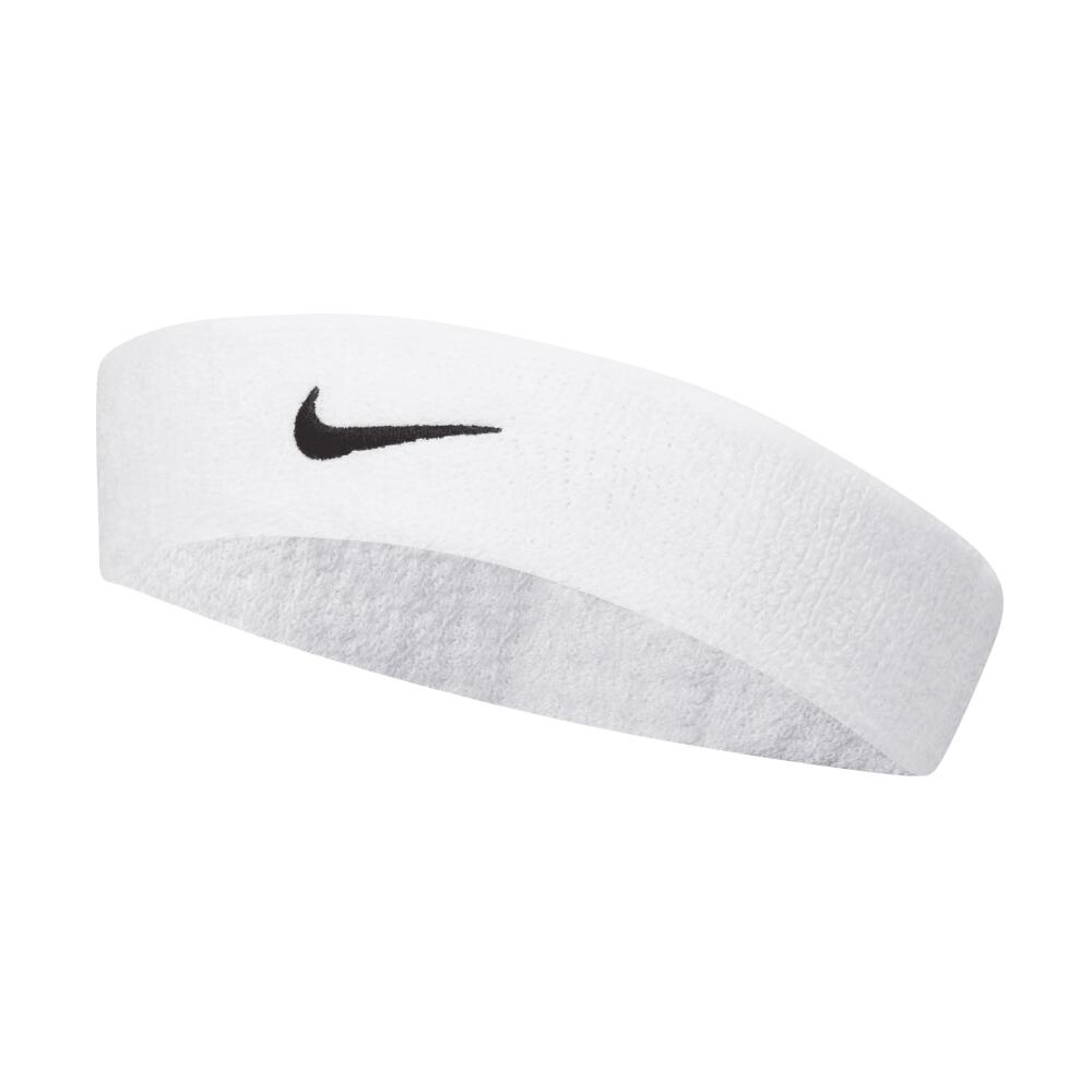 Nike Unisex Swoosh Headband in White Cover