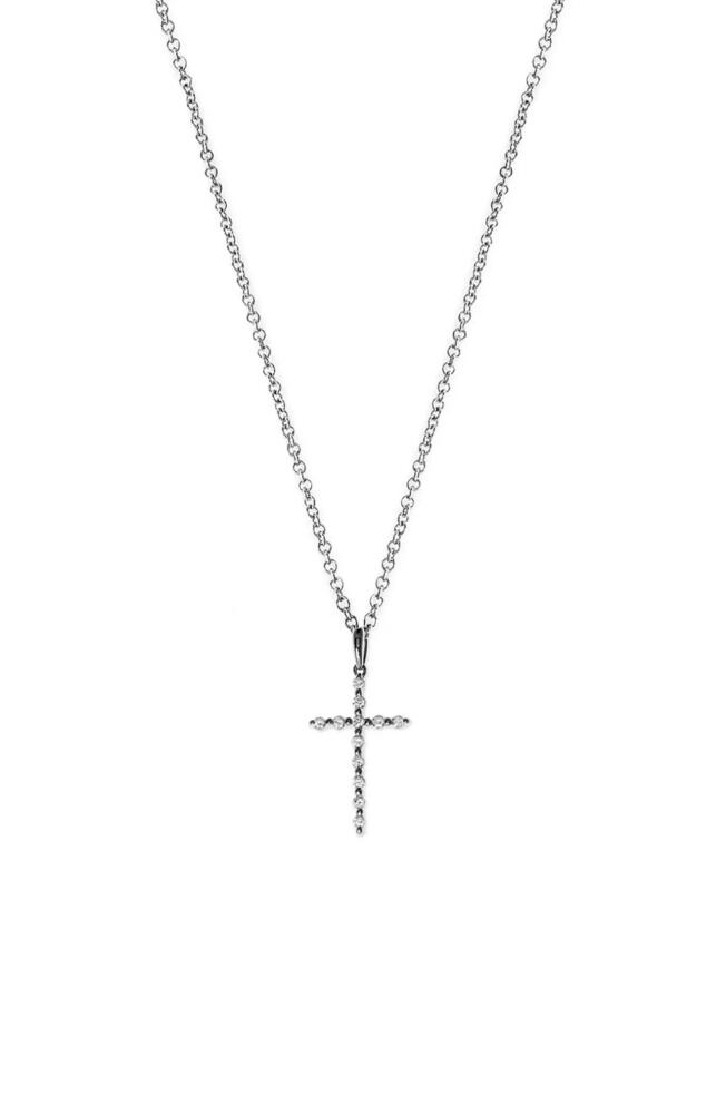 Bony Levy Diamond Cross Pendant Necklace in White Gold Cover