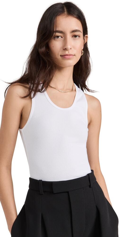 WARDROBE. NYC Ribbed Tank White Cover