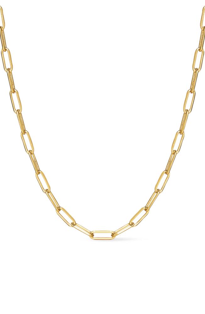 Ana Luisa Link Chain Necklace - Laura Bold in Gold Cover