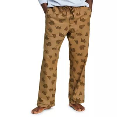 Eddie Bauer Men's Flannel Sleep Pants Cover