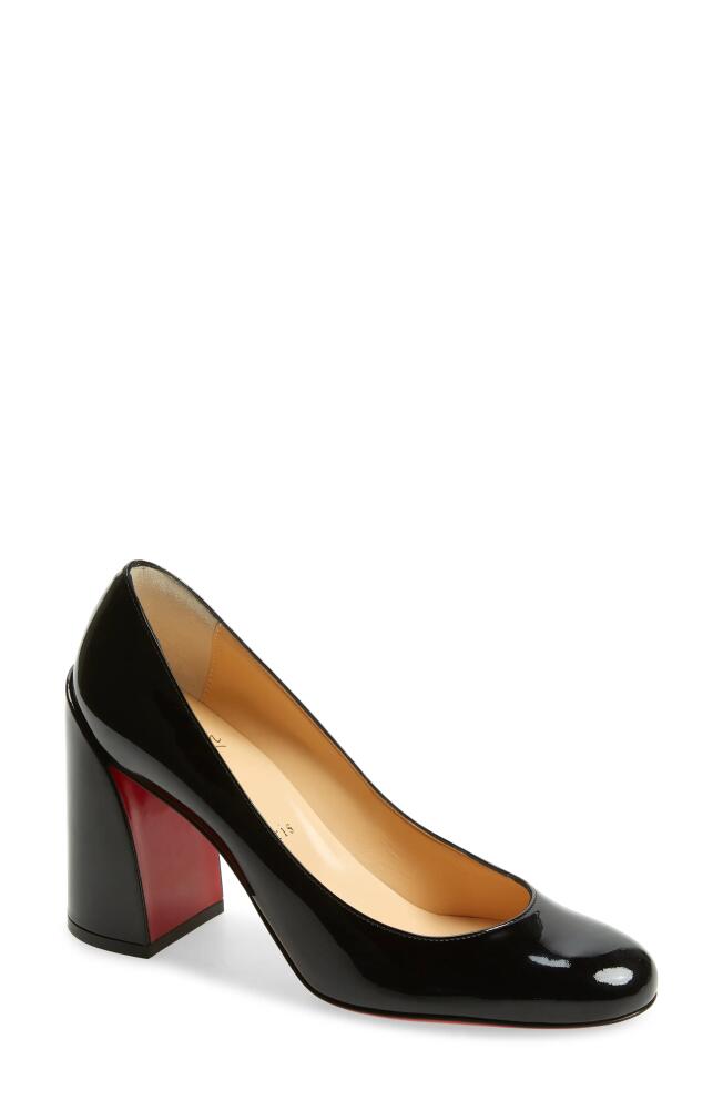 Christian Louboutin Miss Sab Pump in Black Cover