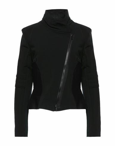 High Woman Sweatshirt Black Polyamide, Elastane Cover