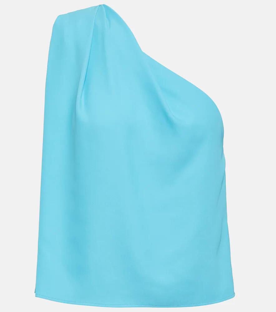 The Sei One-shoulder crêpe top Cover