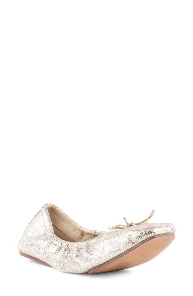 Seychelles Breathless Ballet Flat in Light Gold Cover