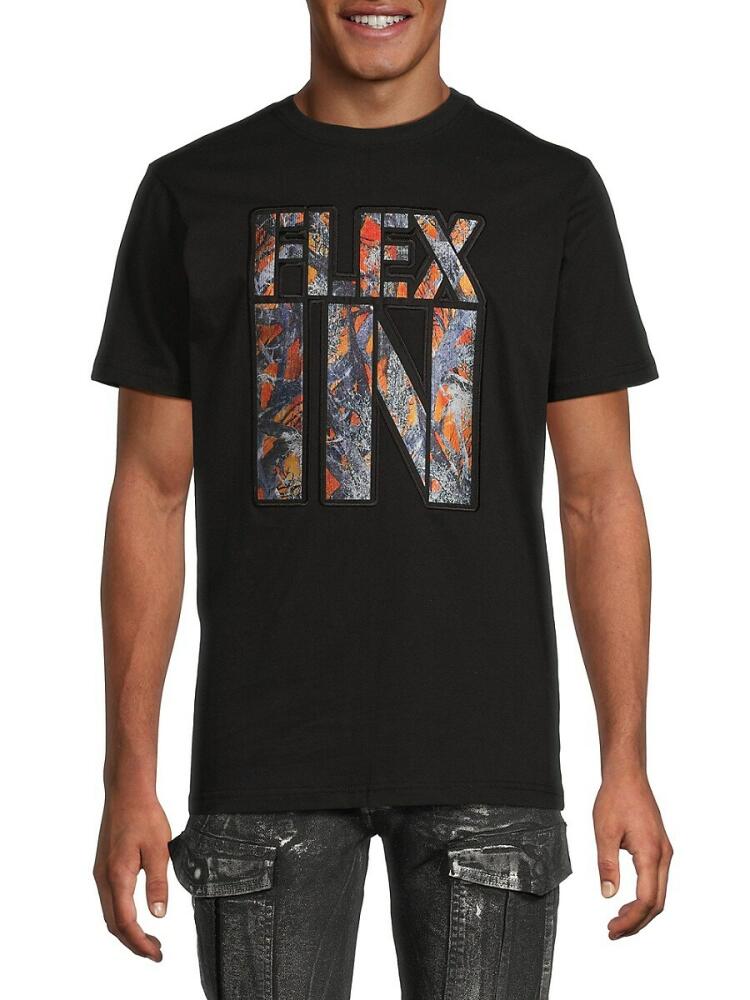 FWRD DENIM Men's Graphic Tee - Black Cover