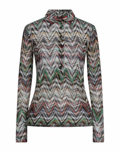 Missoni Woman Sweater Black Cotton, Viscose, Wool, Linen, Polyamide Cover