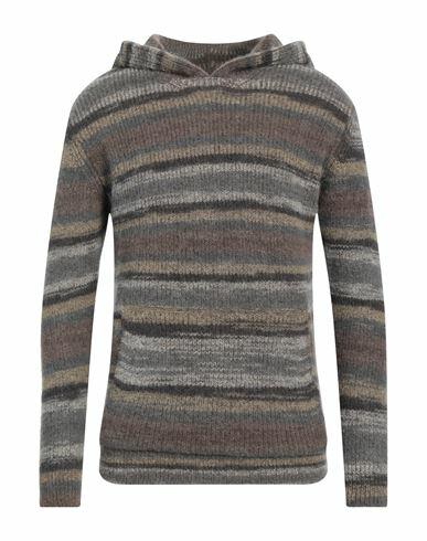 Lucques Man Sweater Dove grey Alpaca wool, Wool, Polyamide, Elastane Cover