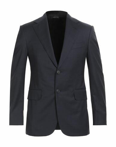 Dunhill Man Blazer Midnight blue Wool Cover