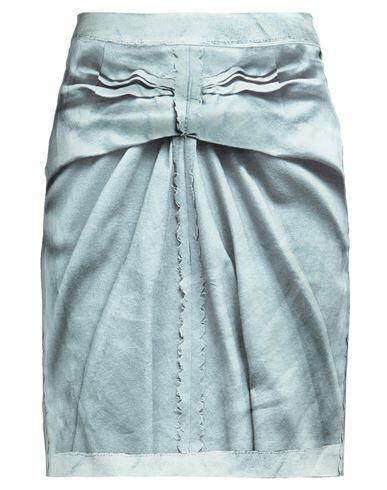 Moschino Woman Mini skirt Light blue Cotton Cover