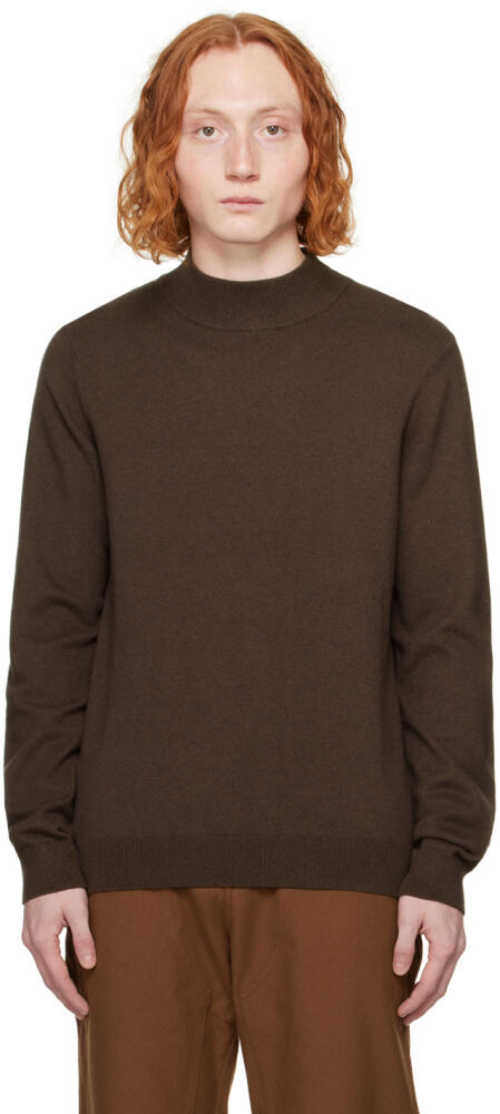 Saturdays NYC Brown Ottavio Sweater Cover