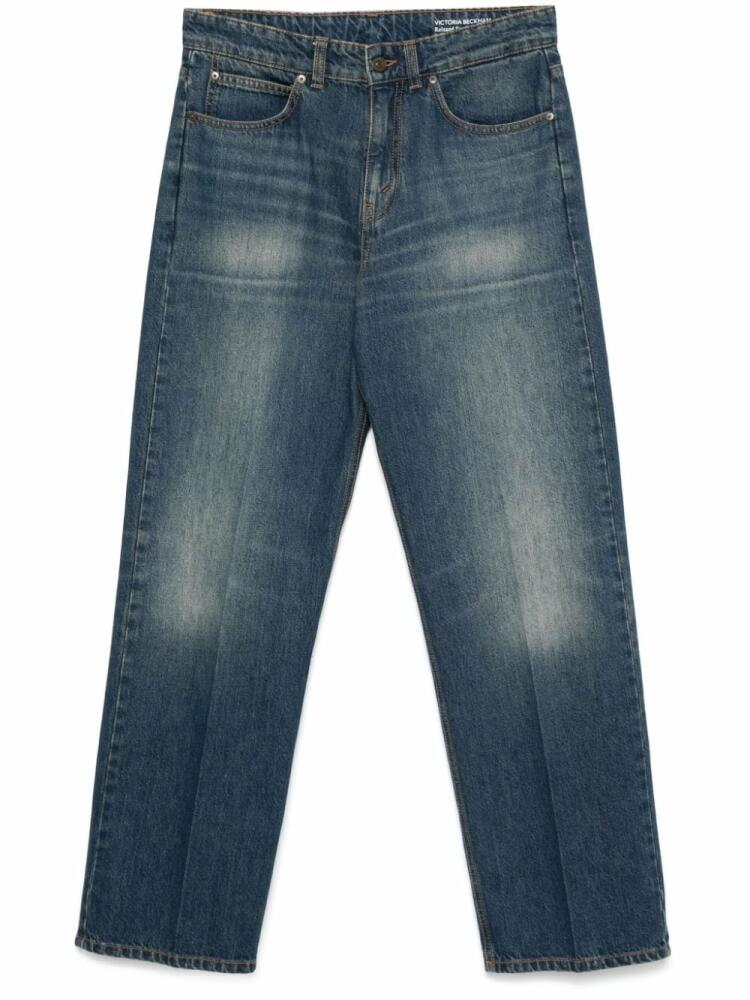 Victoria Beckham cropped jeans - Blue Cover