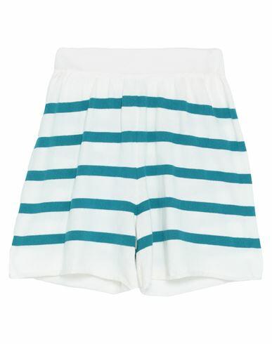 Soallure Woman Shorts & Bermuda Shorts Ivory Cotton Cover