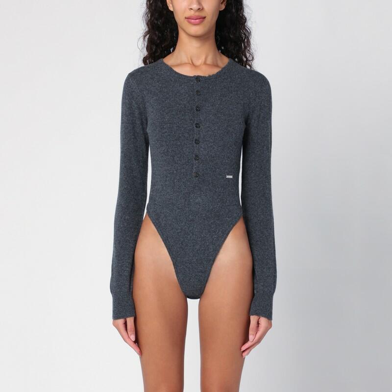 Dsquared2 Grey body in virgin wool Cover