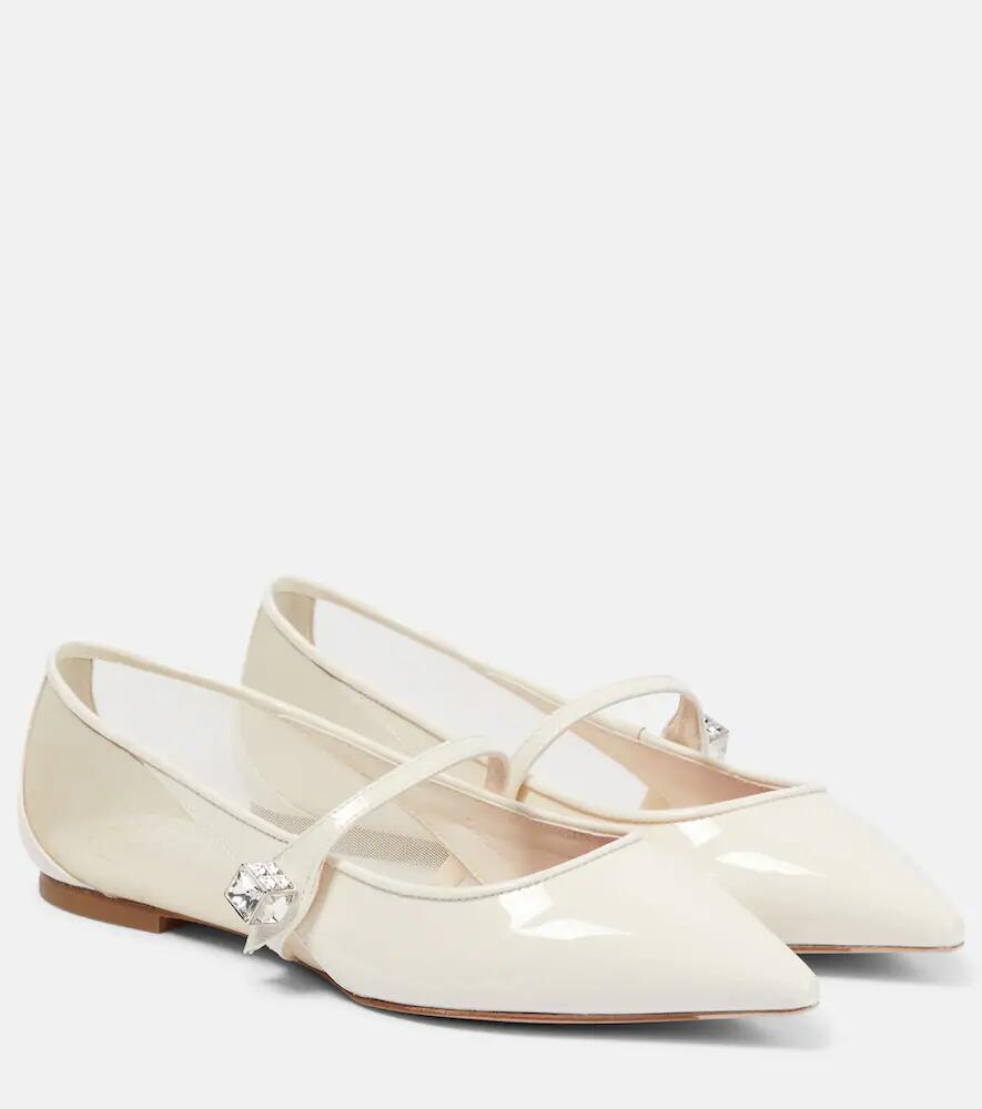 Roger Vivier Cube B patent leather flats Cover