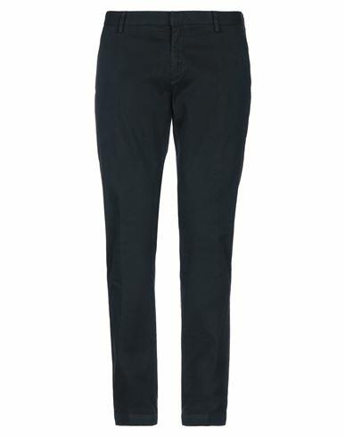 At. p.co Man Pants Midnight blue Cotton, Elastane Cover