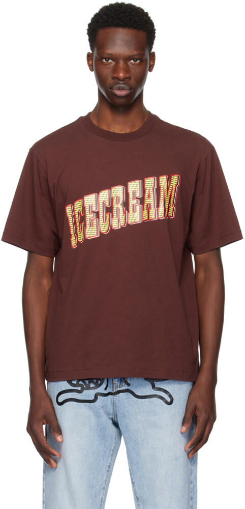 ICECREAM Brown Casino T-Shirt Cover