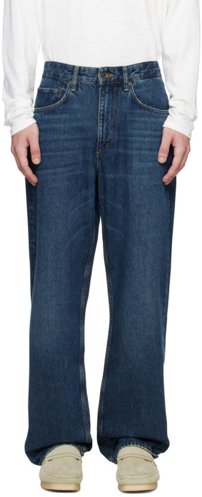 rag & bone Blue Fit 4 Straight Jeans Cover