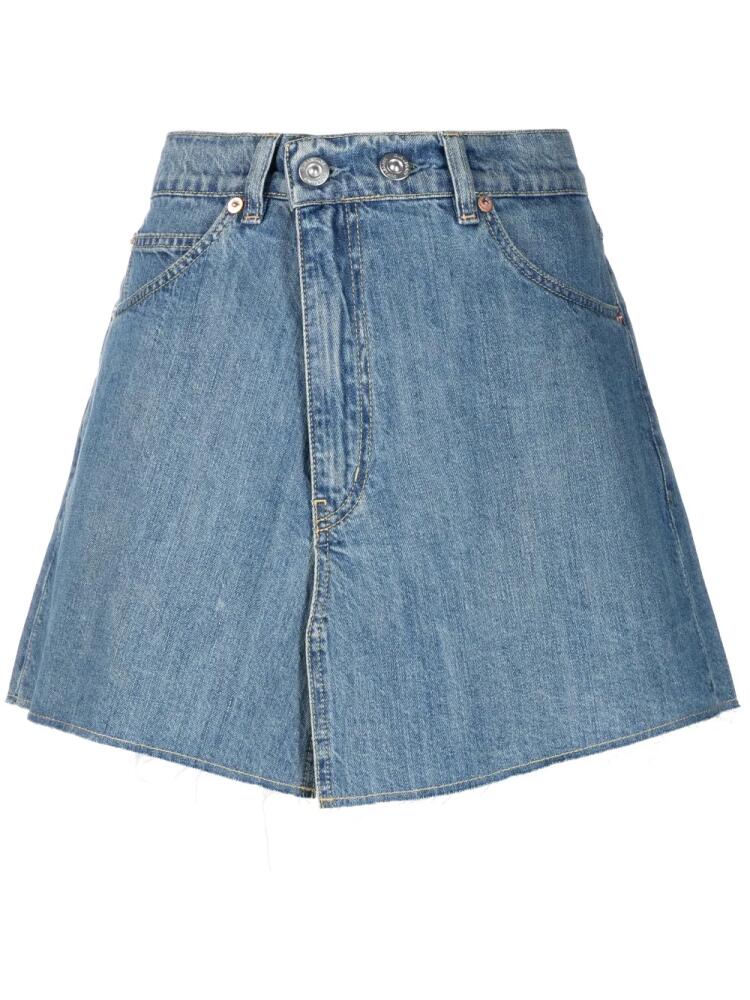 OUR LEGACY medium-wash denim skirt - Blue Cover