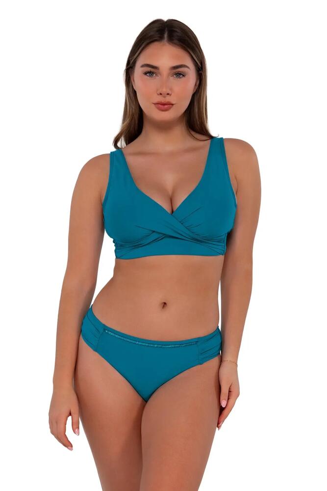 Sunsets Elsie Top-36D/38C in Avalon Teal Cover