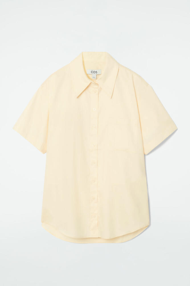 COS BOXY SHORT-SLEEVED COTTON SHIRT Cover